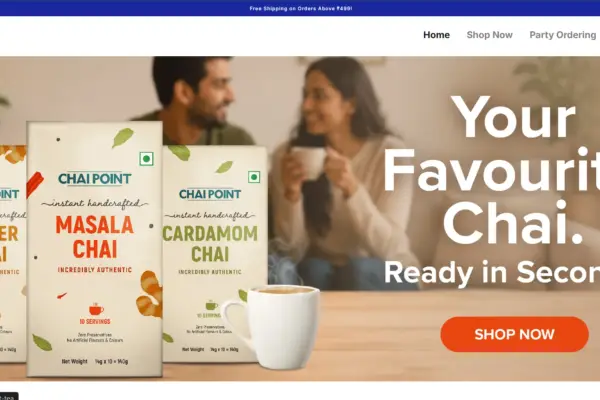 Shopify - Desktop - Web development - chaipoint