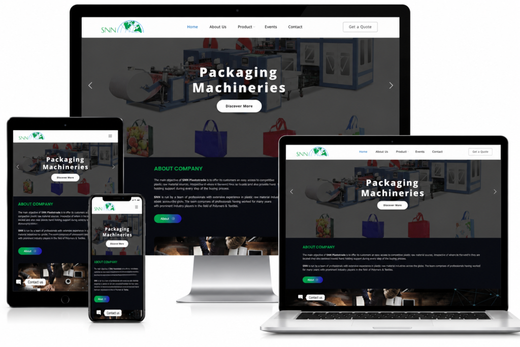 SNN Group - Web development